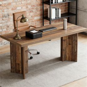 Wooden, administrative desk, computer desk, study desk