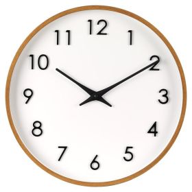 20" Quartz Modern Indoor Wall Clock, Easy Installation