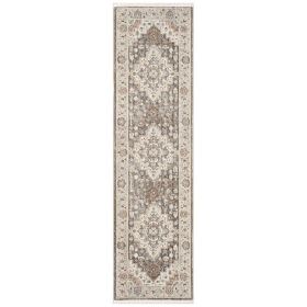 Medallion Indoor Area Rug, Multicolor, 2'x7'