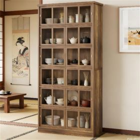 Tableware cabinets, modern storage cabinets with doors and adjustable shelves, cabinets,