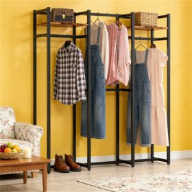 Independent wardrobe, clothes hanger, large storage space, Portable Wardrobe Rack High Carrying Capacity