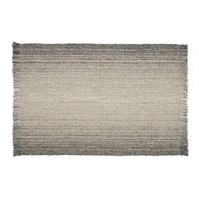 Flatweave Natural Ombre Area Rug, 5' x 7'