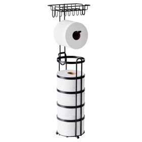 Flatwire Free-Standing Toilet Paper Reserve with Holder