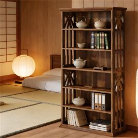 Modern bookshelf, display rack, storage rack, with storage space