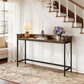 Console table, sofa table, bar table, coffee table, with power socket and USB port