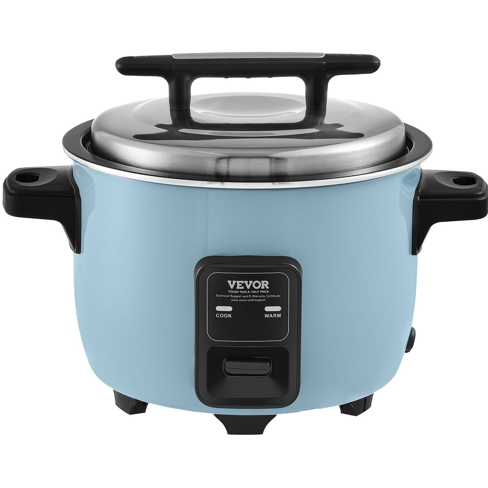 VEVOR Commercial Rice Cooker, 60-Cup Rice Cooker, 13.74 Qt / 13 Liter ...