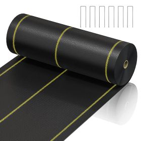 Prohibited From Sale On Amazon XISHAN Black Weed Control Fabric ,70g HDPE (Option: 3X50ft-Black)